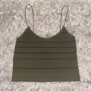 Women’s NikiBiki Cropped Skinny Strap Tank Top